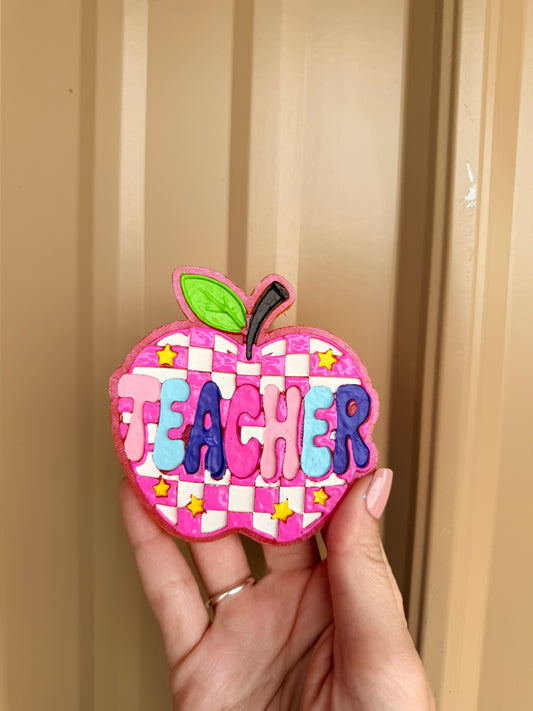 Teacher Hand Painted