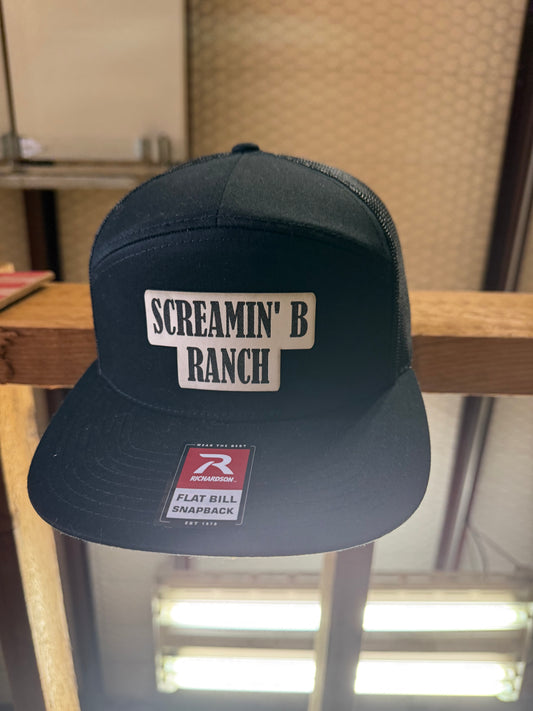 Screamin' B Ranch Hat - Black