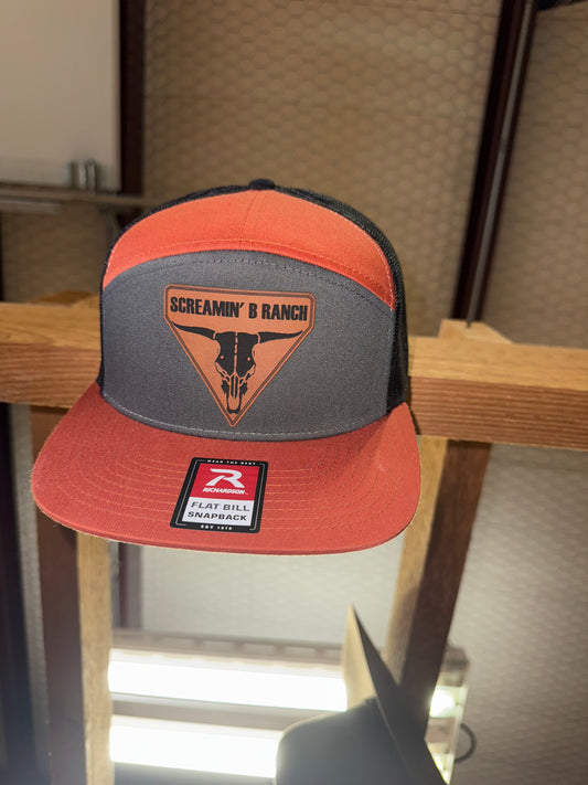 Screamin' B Ranch Hat - Orange