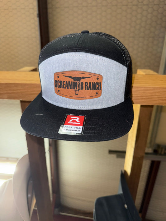 Screamin' B Ranch Hat - Black & Gray